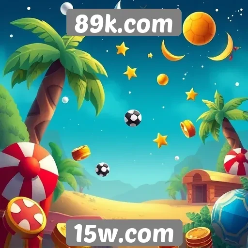 Variedade de jogos disponíveis no site 89k.com